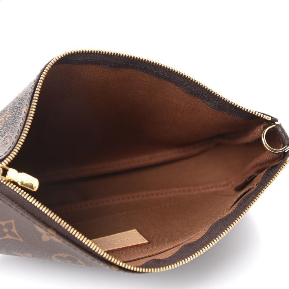 Louis Vuitton monogram Multi Pochette shoulder 3-bag set (no strap) LV coin - Picture 4 of 10